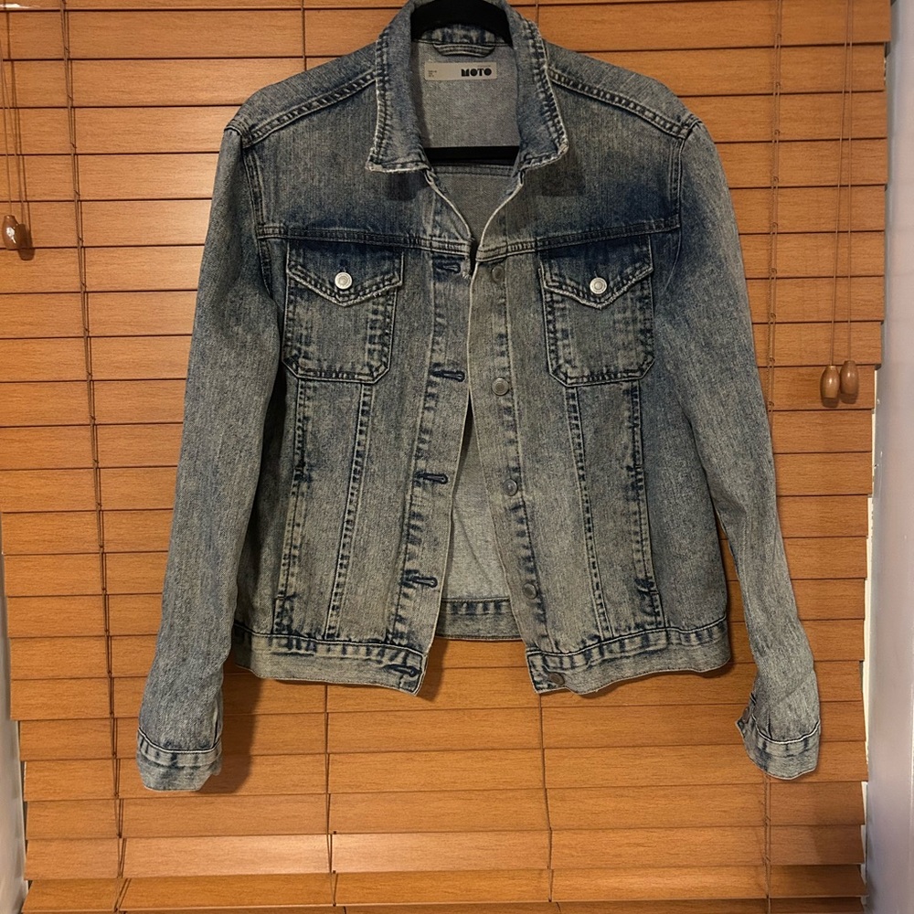 Moto Denim Jacket
